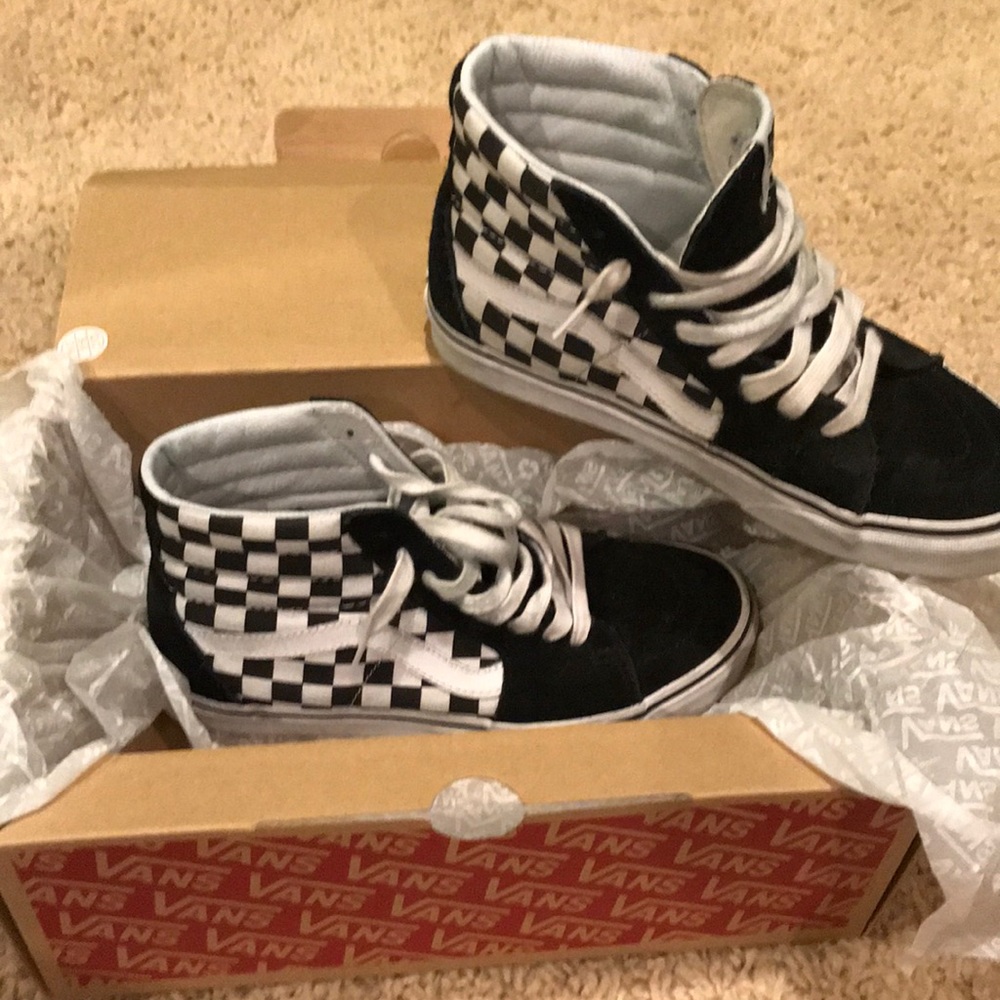 Vans SK8-Hi Checkerboard
